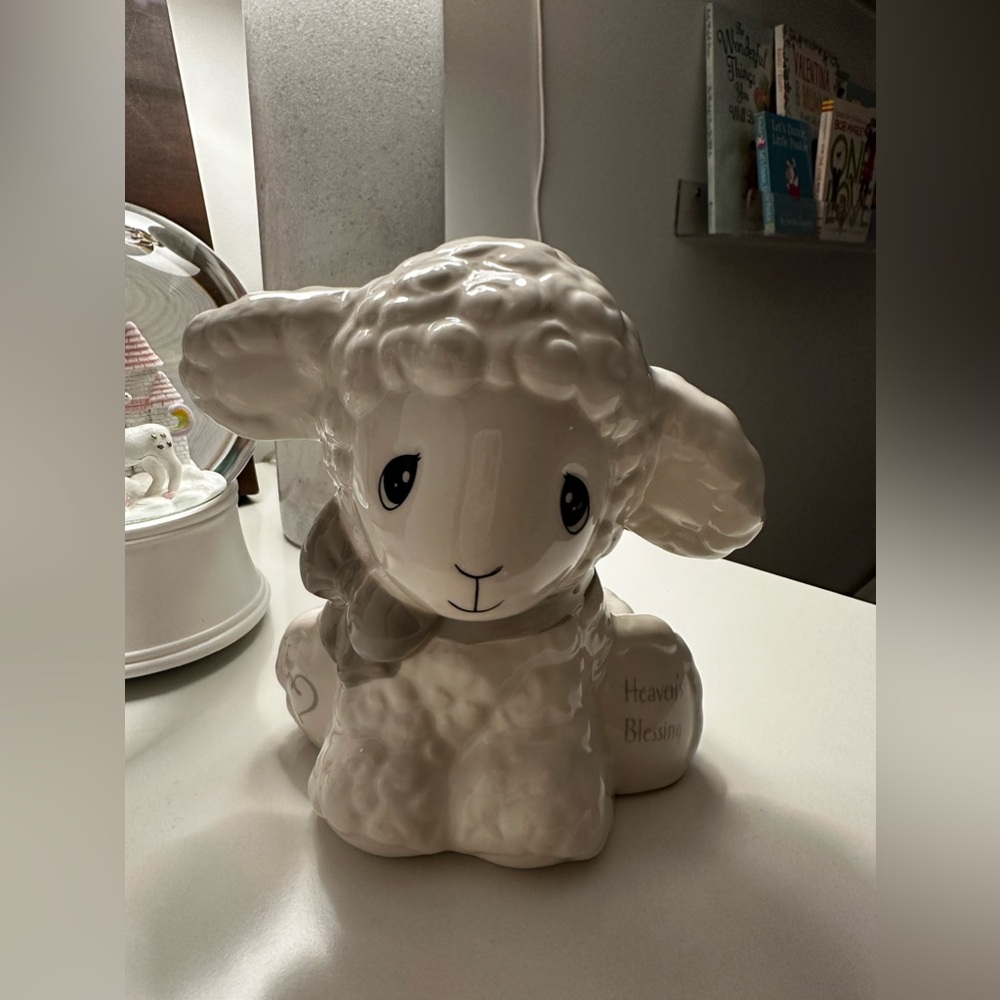Precious Moments - Heaven’s Blessing Lamb Bank